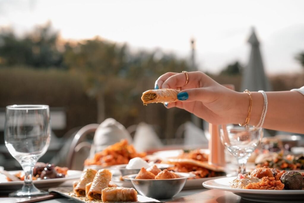 مايريك الجلسات الخارجية للمطعم
