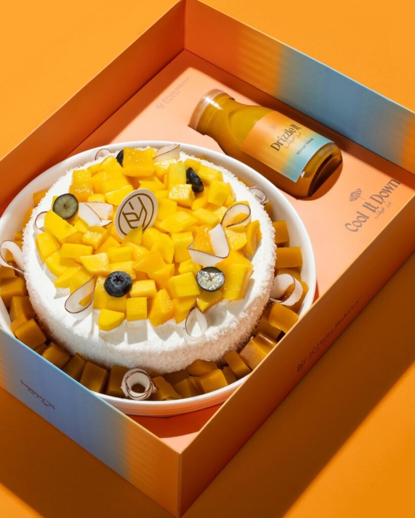 لوبين بيكري: بوكس كيكة الفانيليا و المانجو