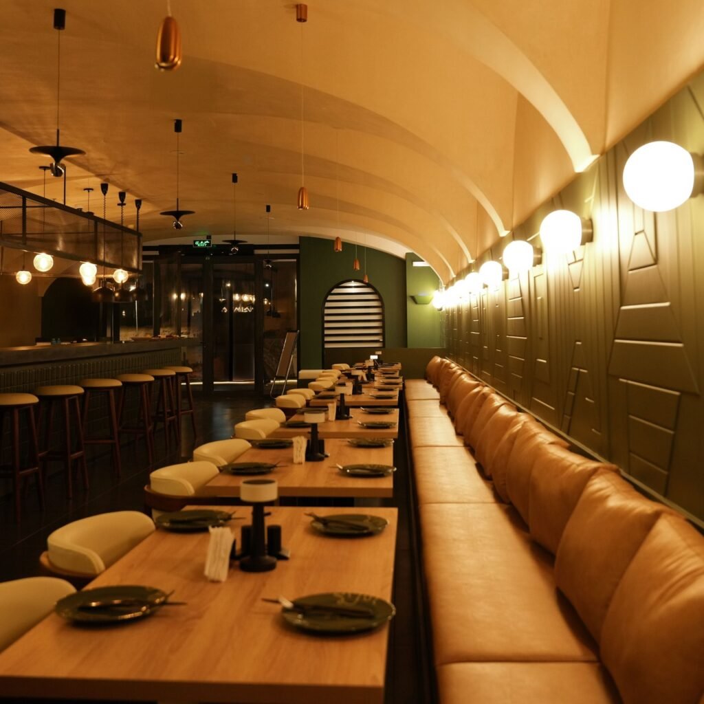 فيتالي V itlay الجلسات الداخلية للمطعم