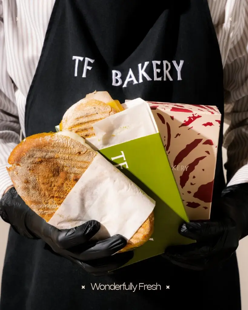 تي. إف بيكري: المخبوزات وطريقة تغليفها