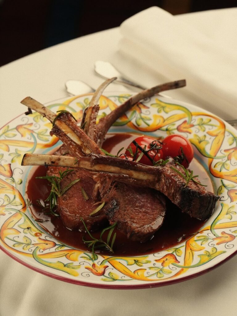 مامو مايكل أنجلو: ريش الغنم اللذيذة