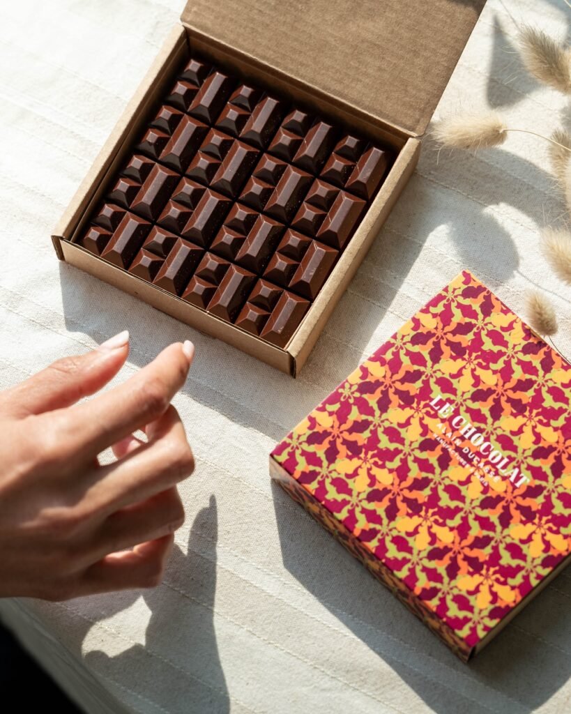 ألان دوكاس: بوكسات الشوكولا هدايا