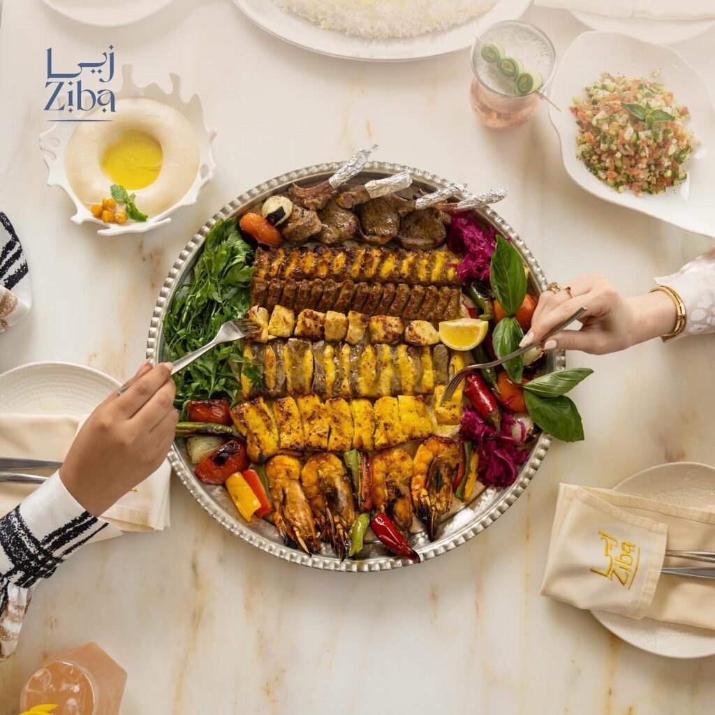 زيبا: طبق متنوع من كباب كوبيدة